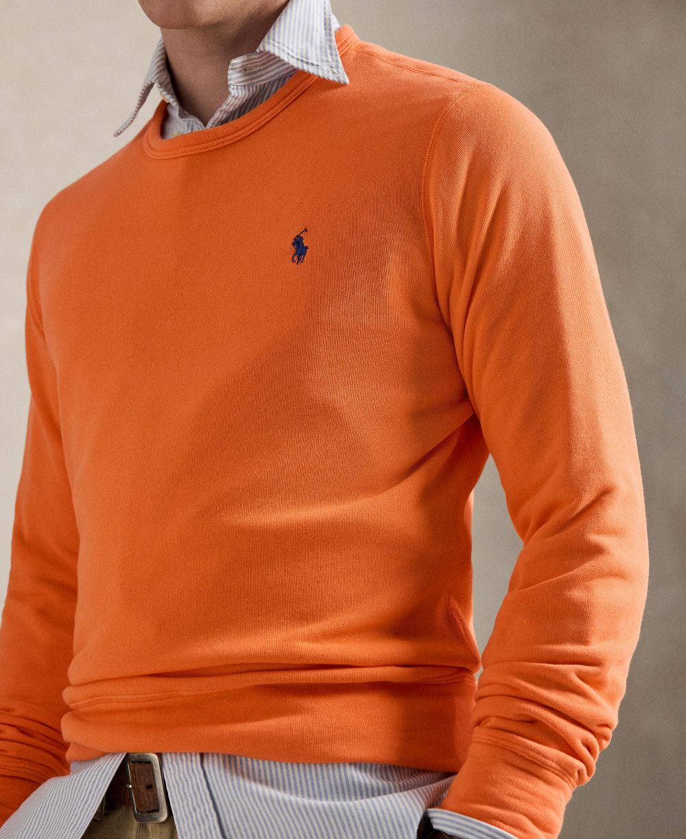Men's Long-Sleeve Crewneck Sweatshirt