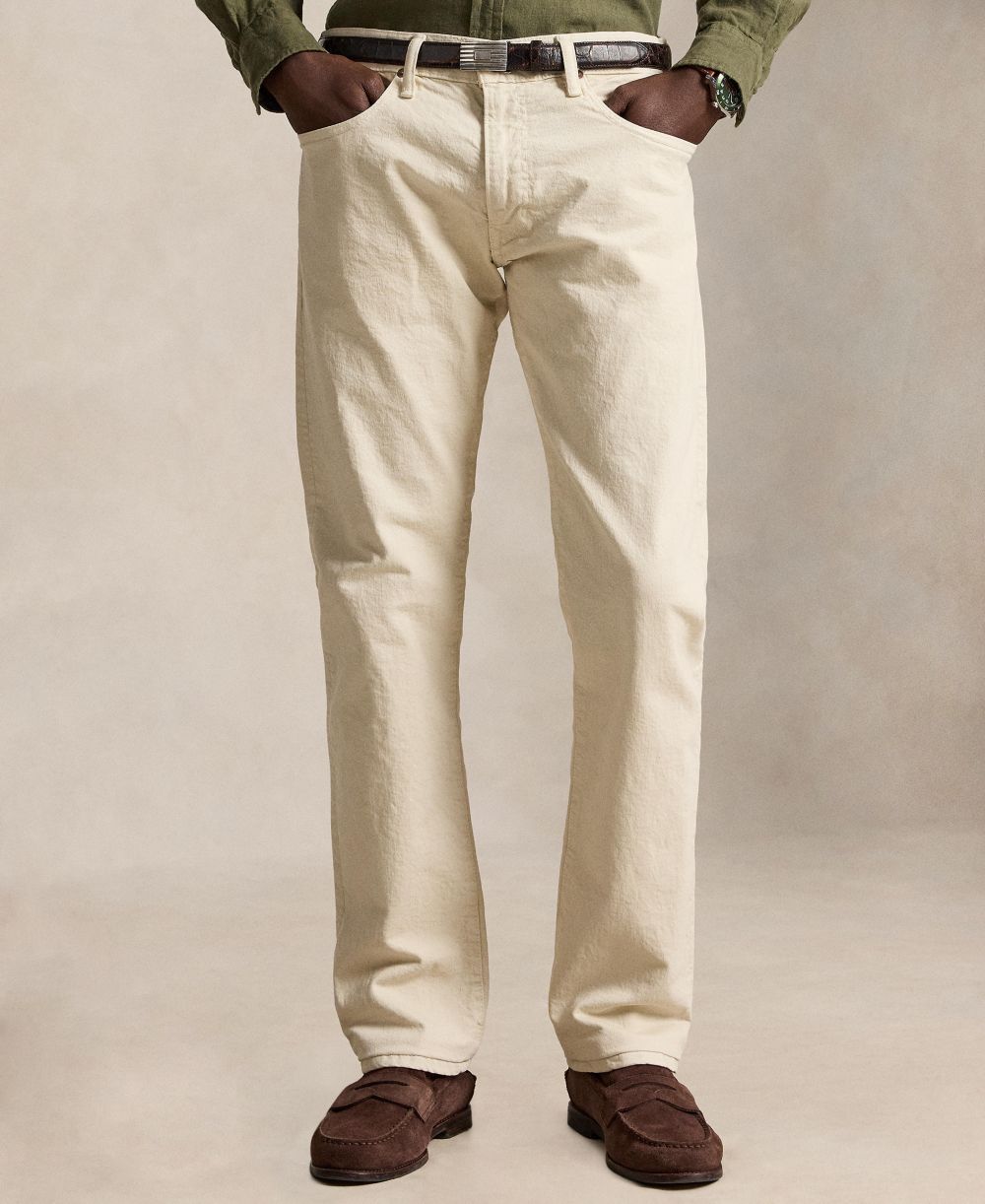 Men's Regular Rise Straight-Fit Jeans