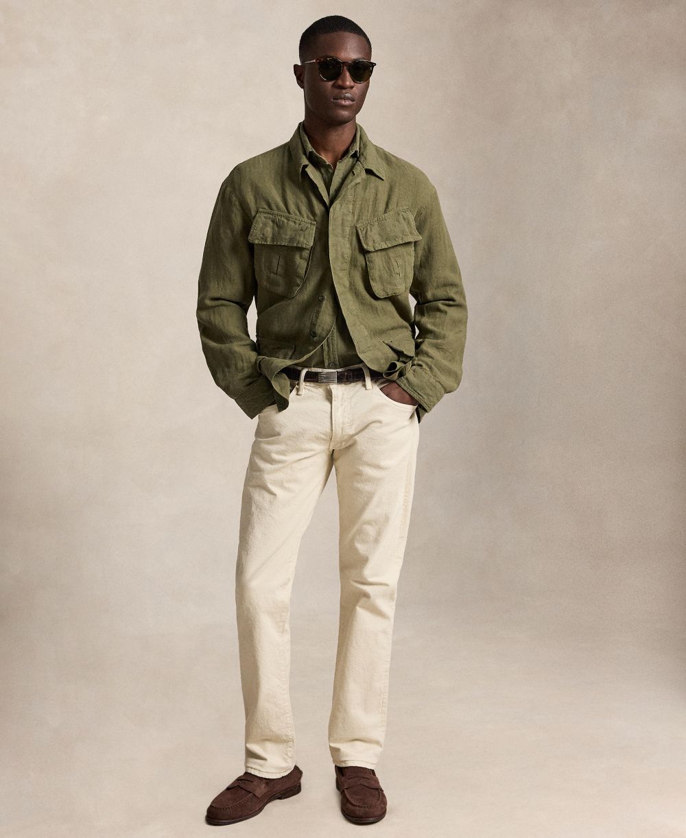 Men's Regular Rise Straight-Fit Jeans