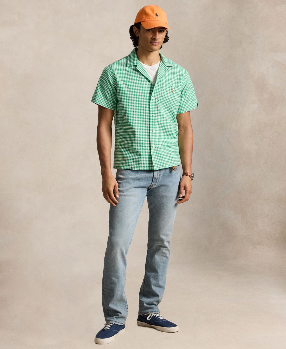 Men's Classic-Fit Short-Sleeve Oxford Shirt
