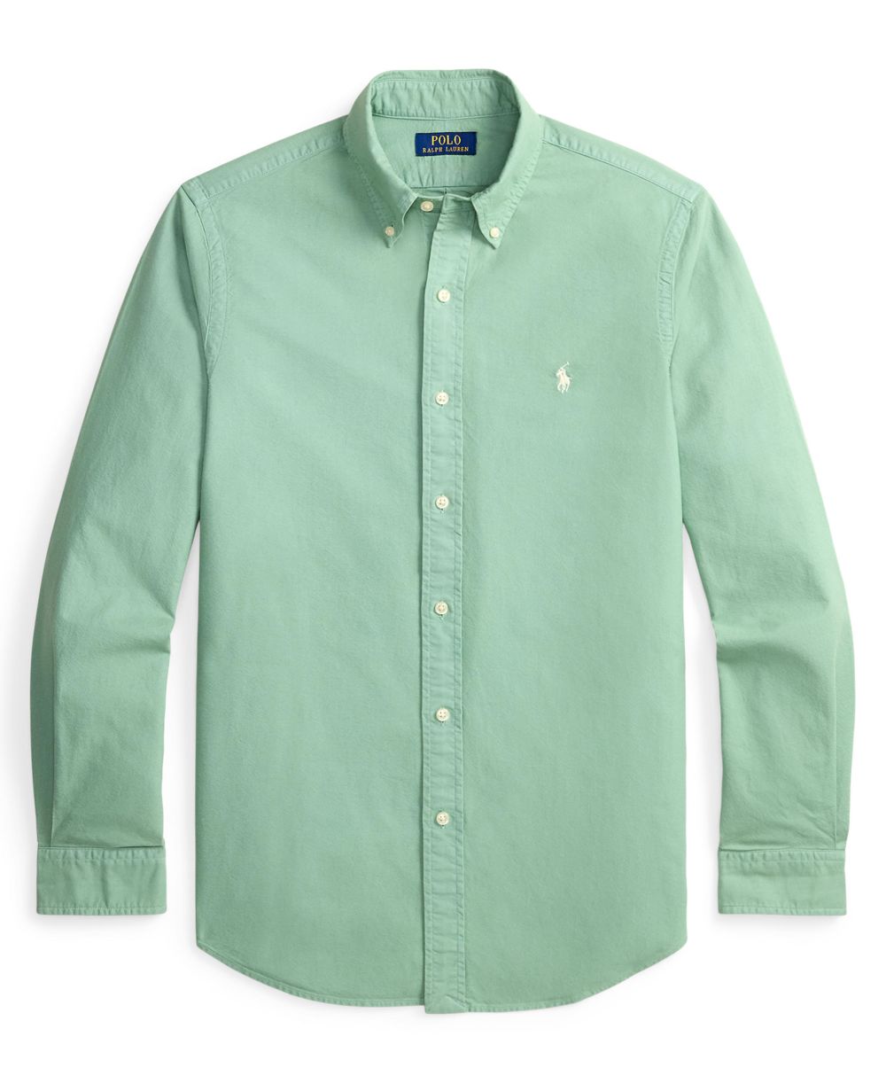 Men's Classic Fit Plaid Brushed Oxford Shirt