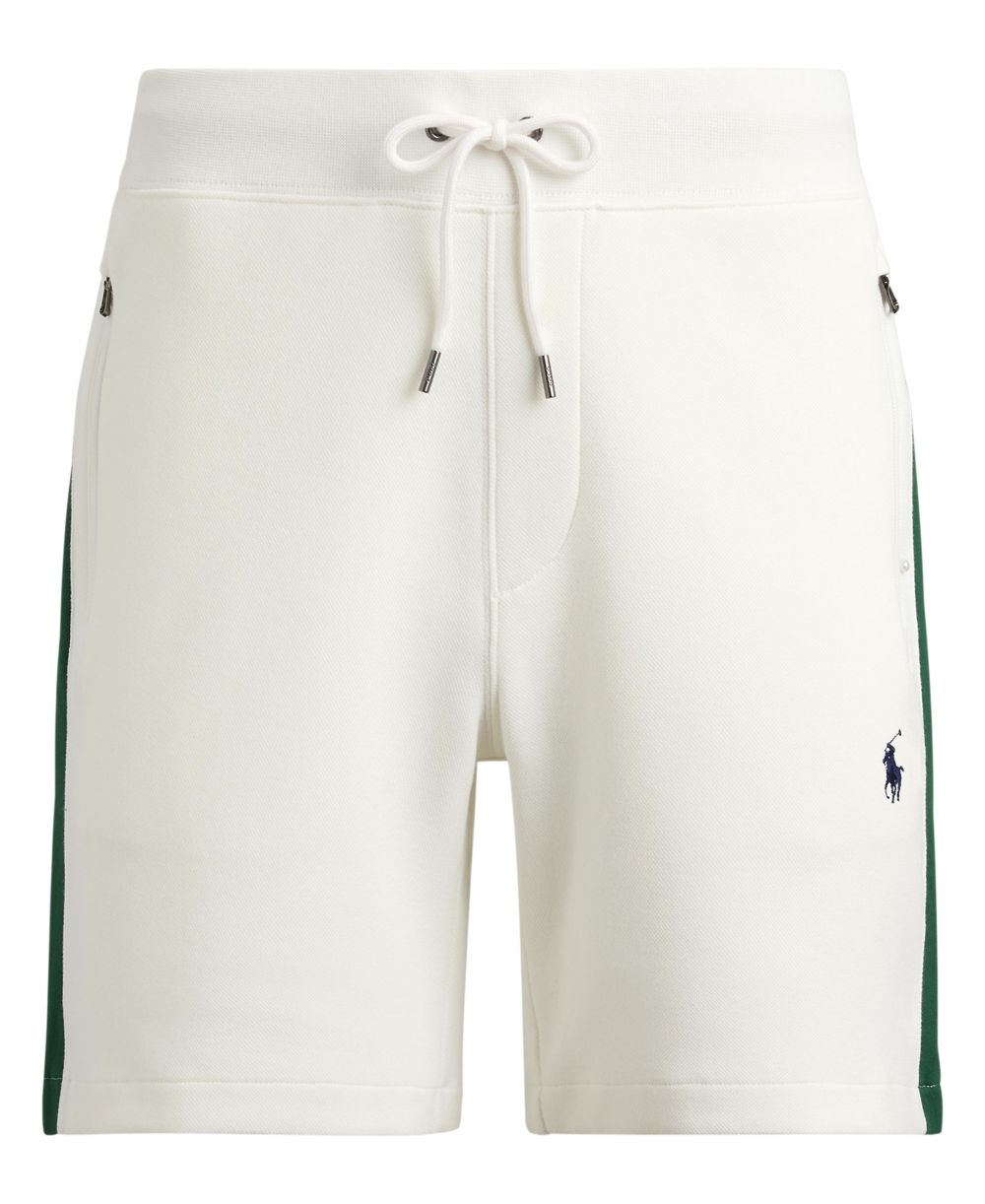 Men's Cotton-Blend Double-Knit Shorts