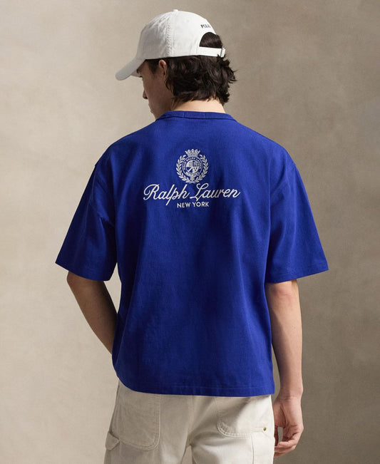 Men's Jersey Graphic Relaxed-Fit T-Shirt