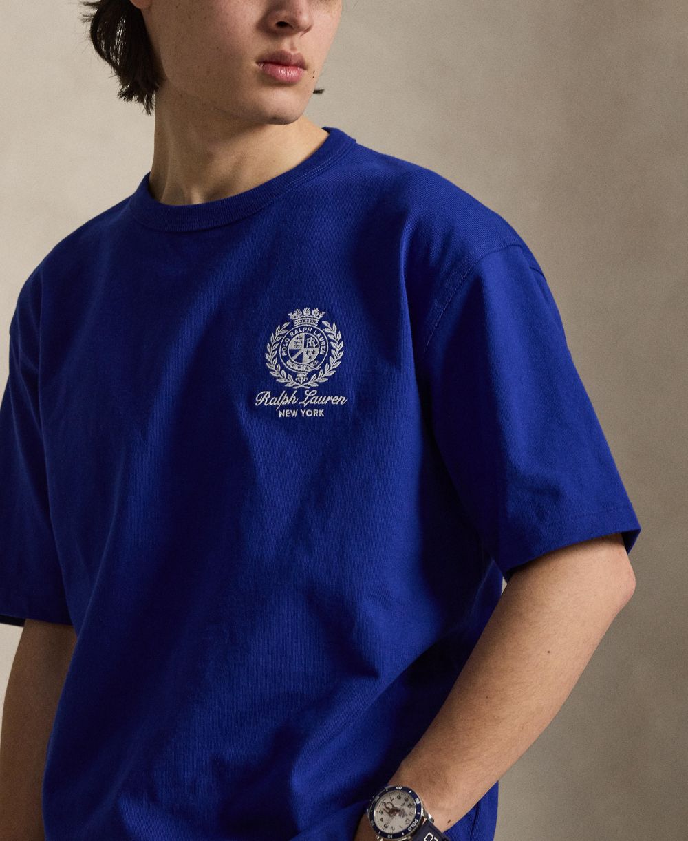 Men's Jersey Graphic Relaxed-Fit T-Shirt