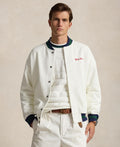 Men's Relaxed Fit Fleece Baseball Jacket
