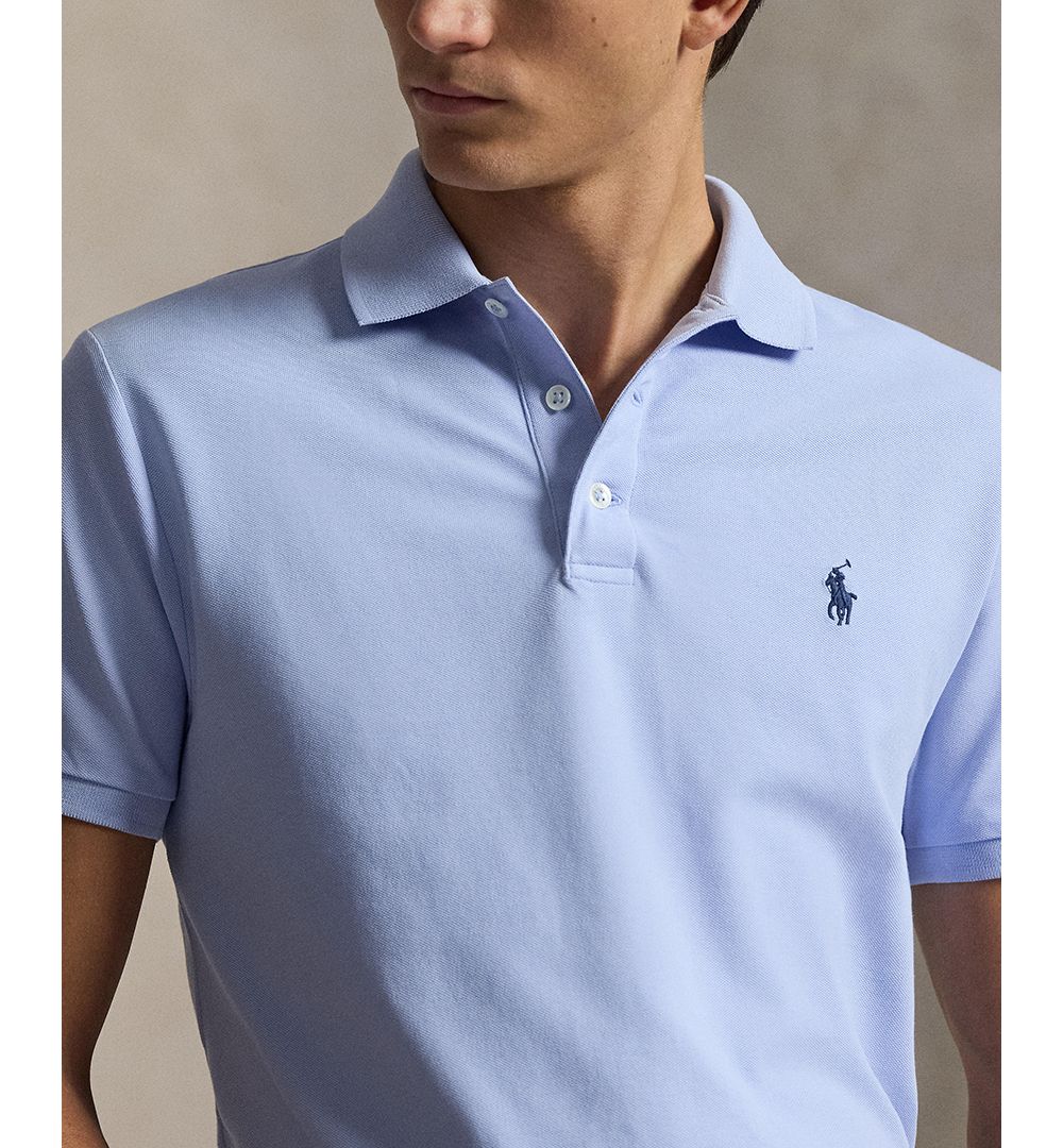Men's Classic-Fit Stretch Mesh Polo Shirt