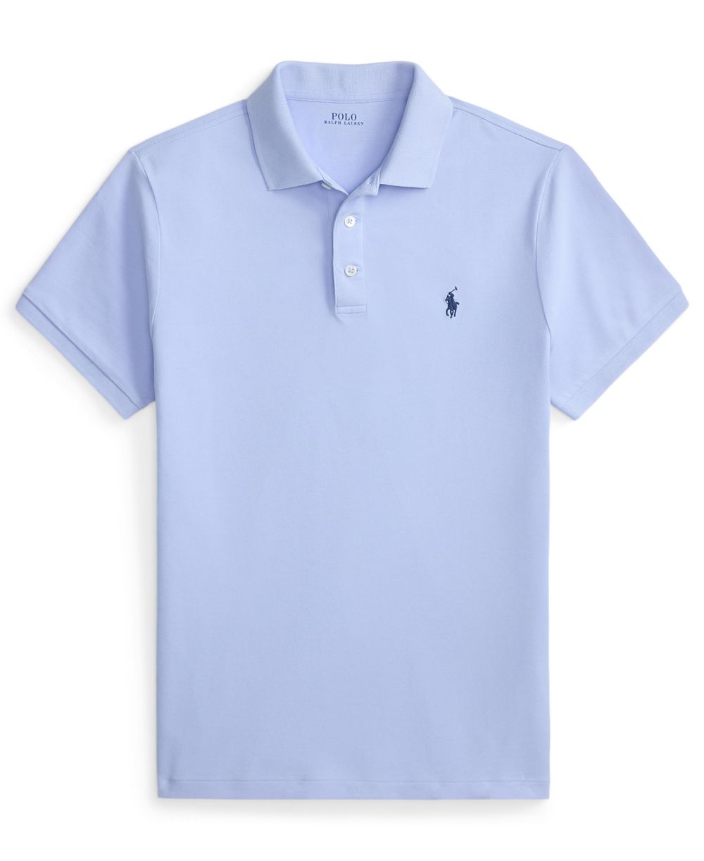 Men's Classic-Fit Stretch Mesh Polo Shirt