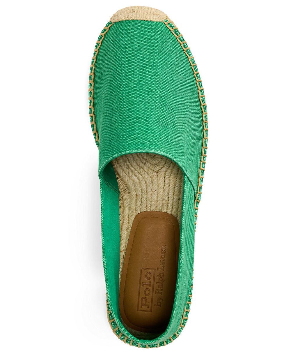 Men's Cevio Washed Canvas Collapsible Heel Espadrilles