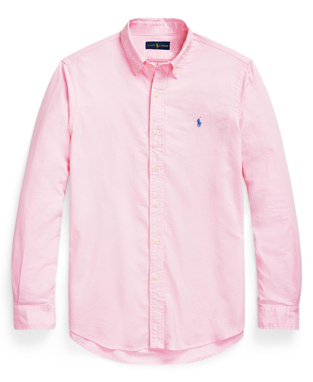 Men's Classic Fit Plaid Brushed Oxford Shirt