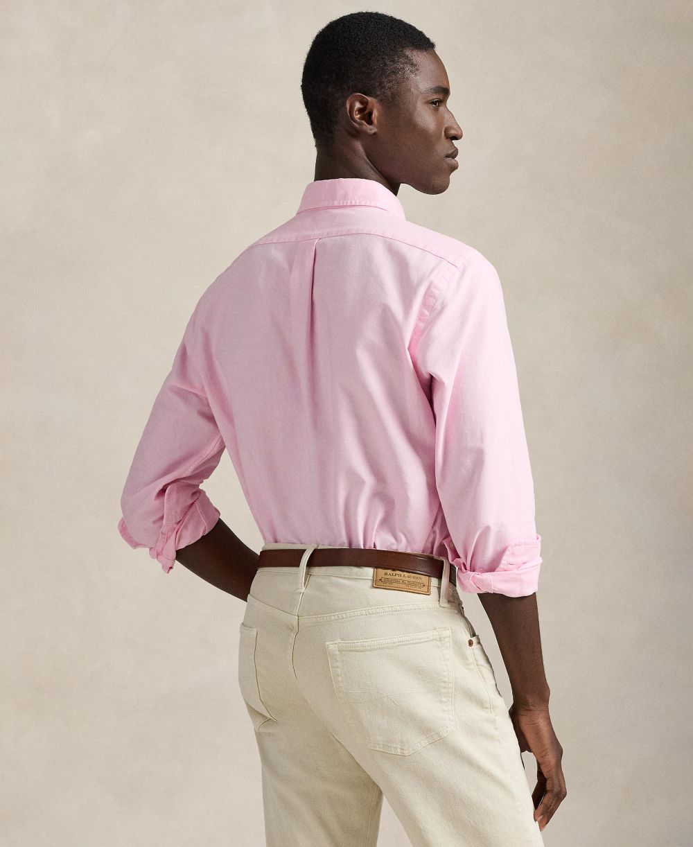 Men's Classic Fit Plaid Brushed Oxford Shirt