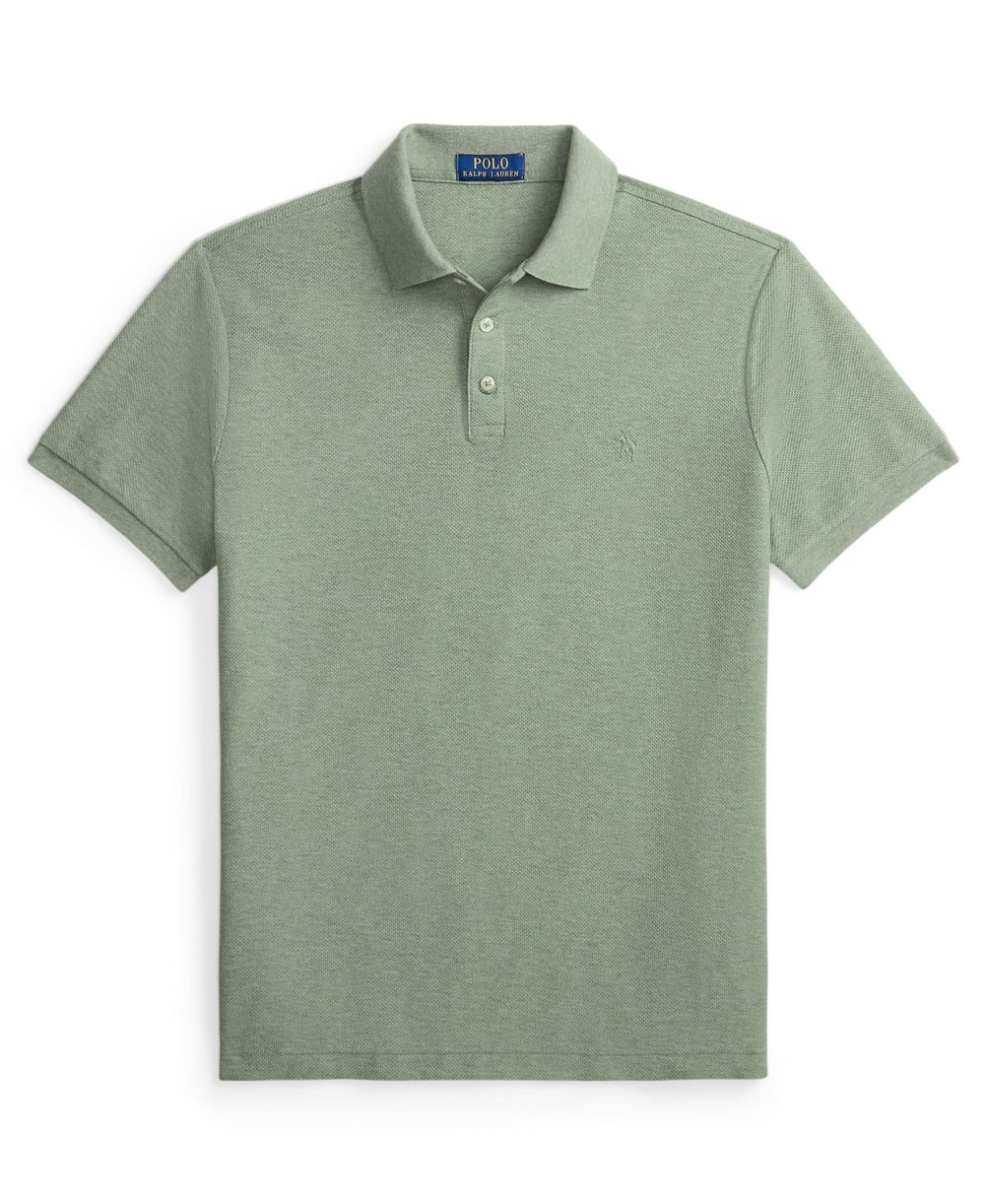 Men's Custom Slim-Fit Honeycomb-Mesh Polo Shirt