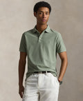Men's Custom Slim-Fit Honeycomb-Mesh Polo Shirt