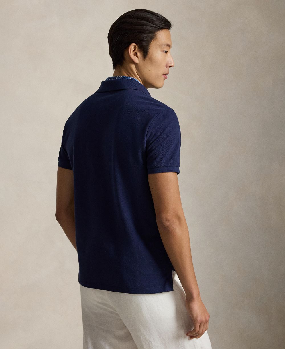 Men's Custom Slim-Fit Polo Bear Polo Shirt