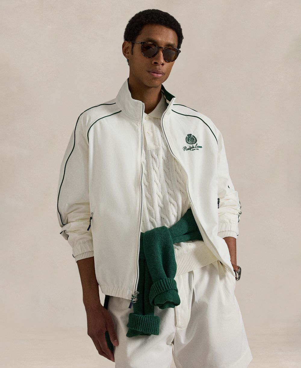 Men's Long-Sleeve Oakfort Faille Jacket