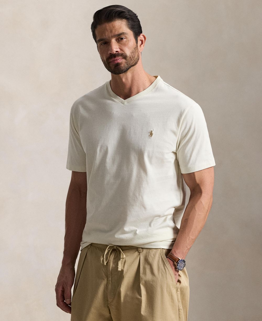 Men's Big & Tall V-Neck T-Shirt