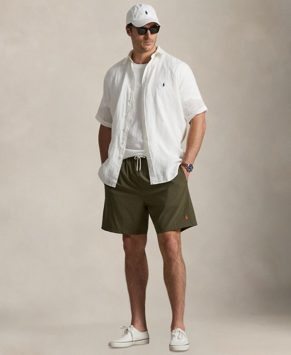 Men's Big and Tall Traveler Stretch Classic-Fit Swim Trunk
