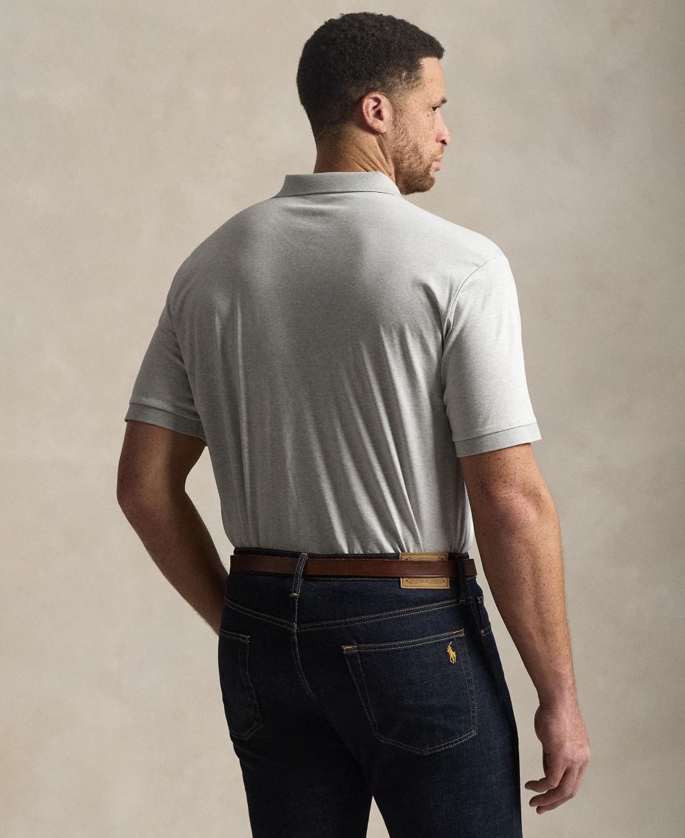 Men's Big & Tall Solid Polo Shirt
