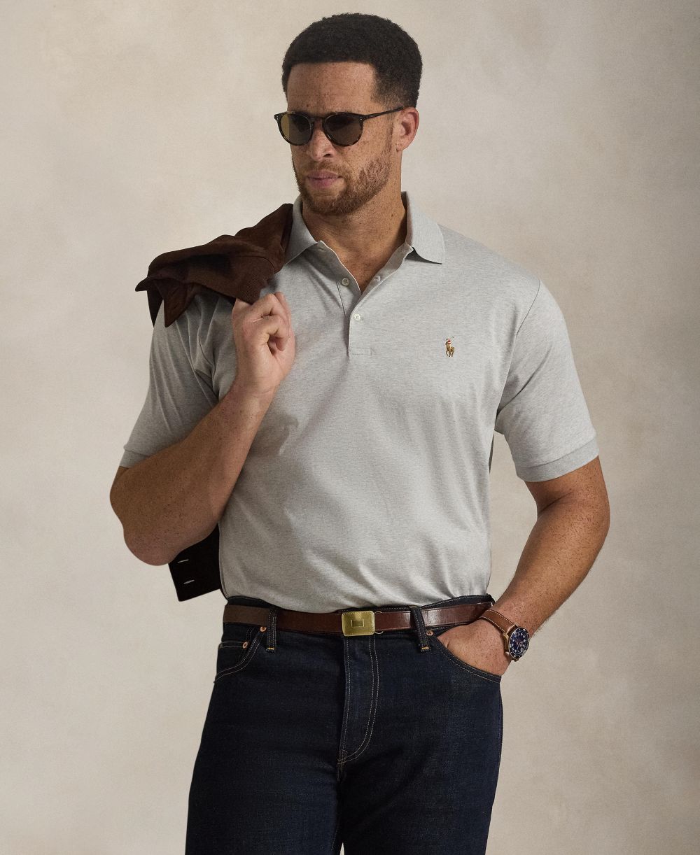 Men's Big & Tall Solid Polo Shirt