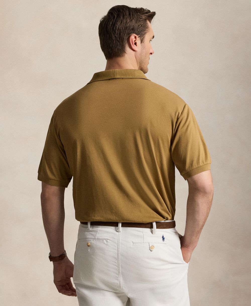 Men's Big & Tall Solid Polo Shirt