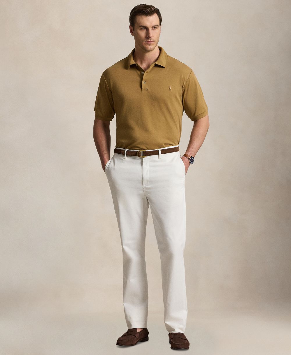 Men's Big & Tall Solid Polo Shirt