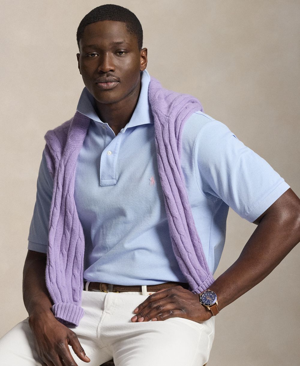 Men's Big & Tall Cotton Short-Sleeve Polo Shirt