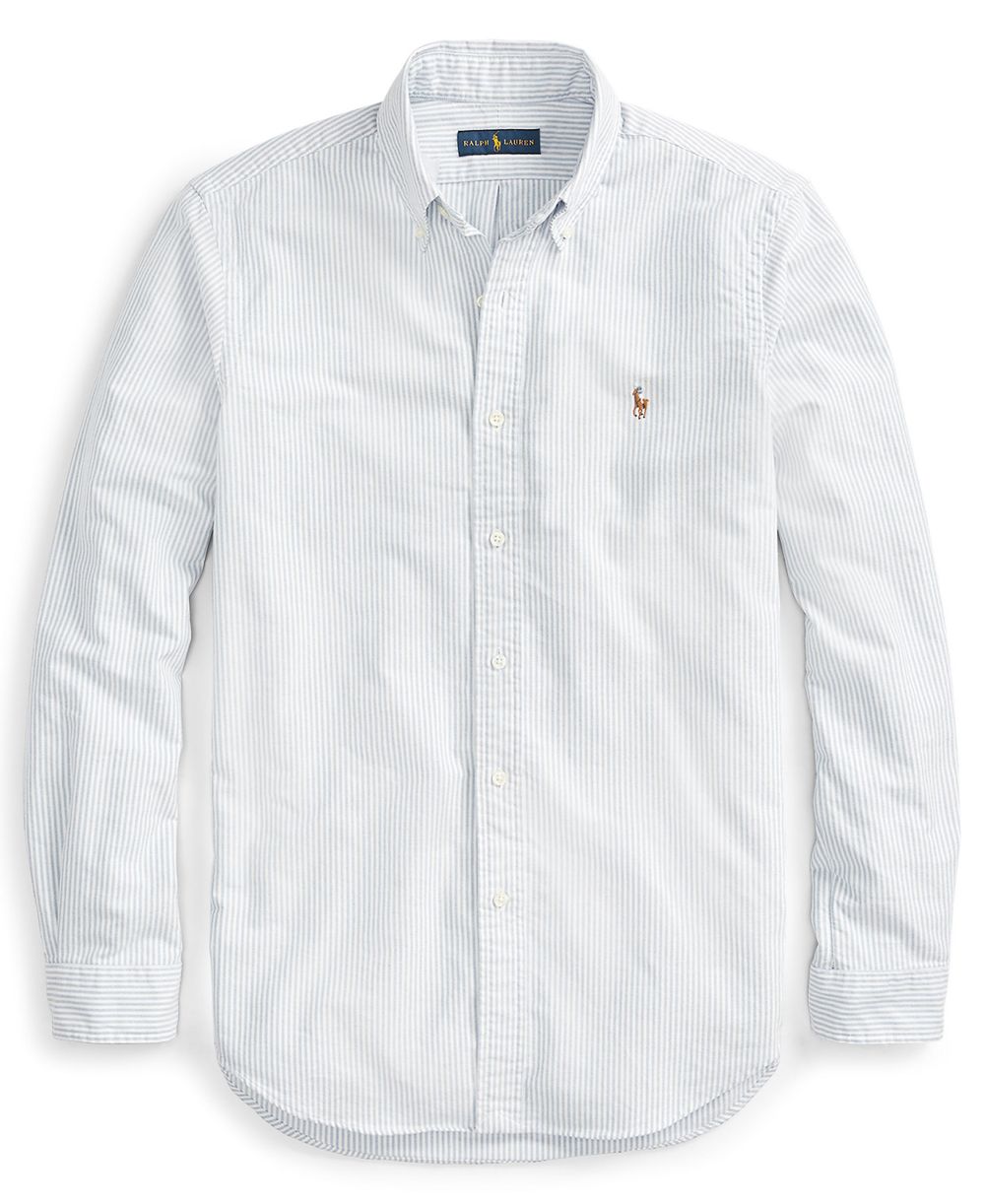 Men's Classic Fit Plaid Brushed Oxford Shirt