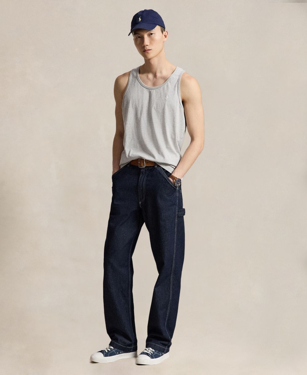 Men's Washed Jersey Tank Top