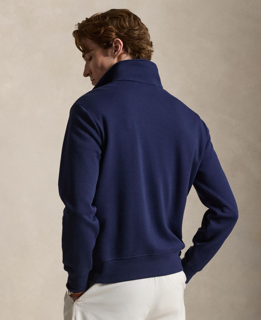 Men's Double-Knit Quarter-Zip Sweatshirt