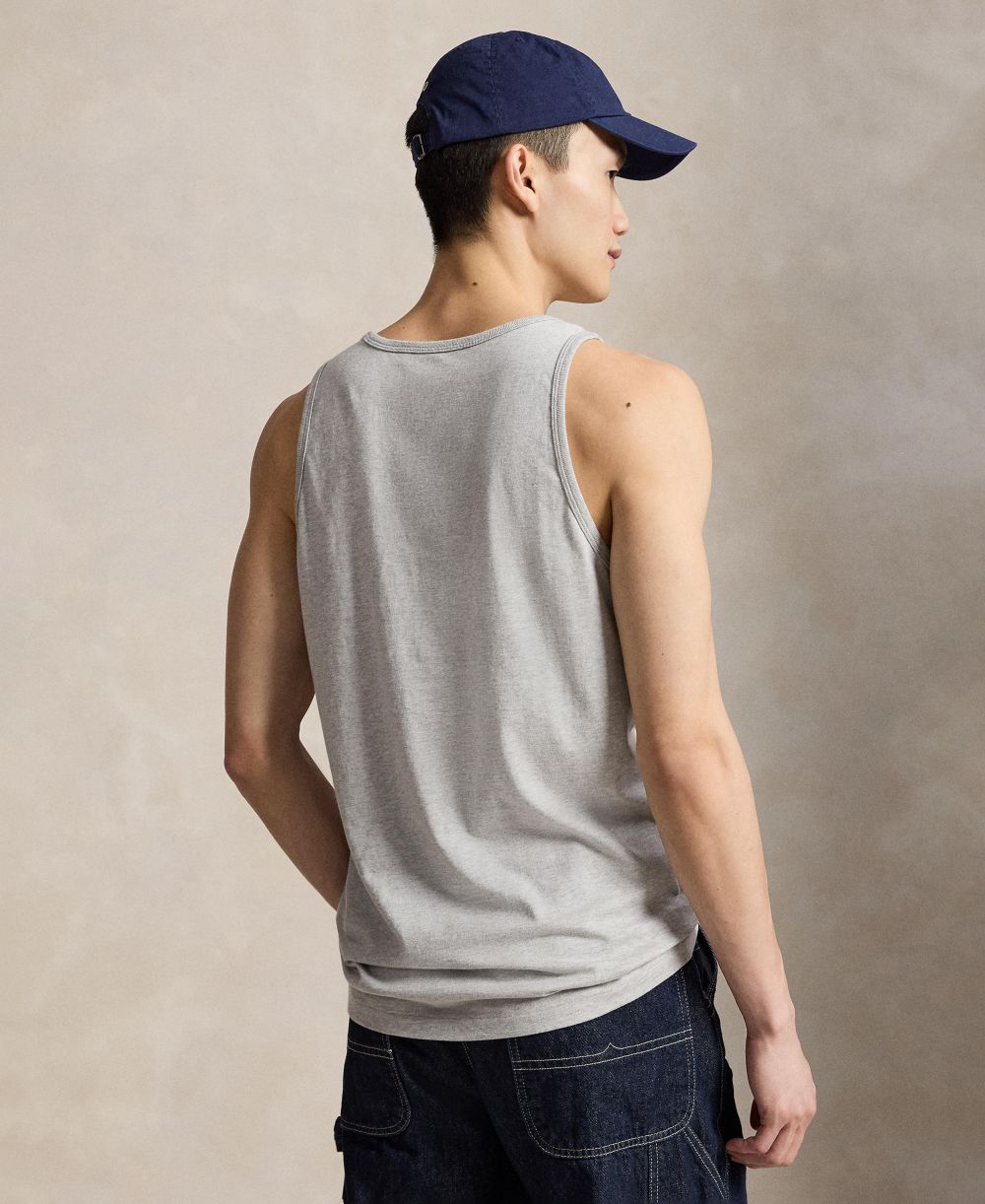 Men's Washed Jersey Tank Top