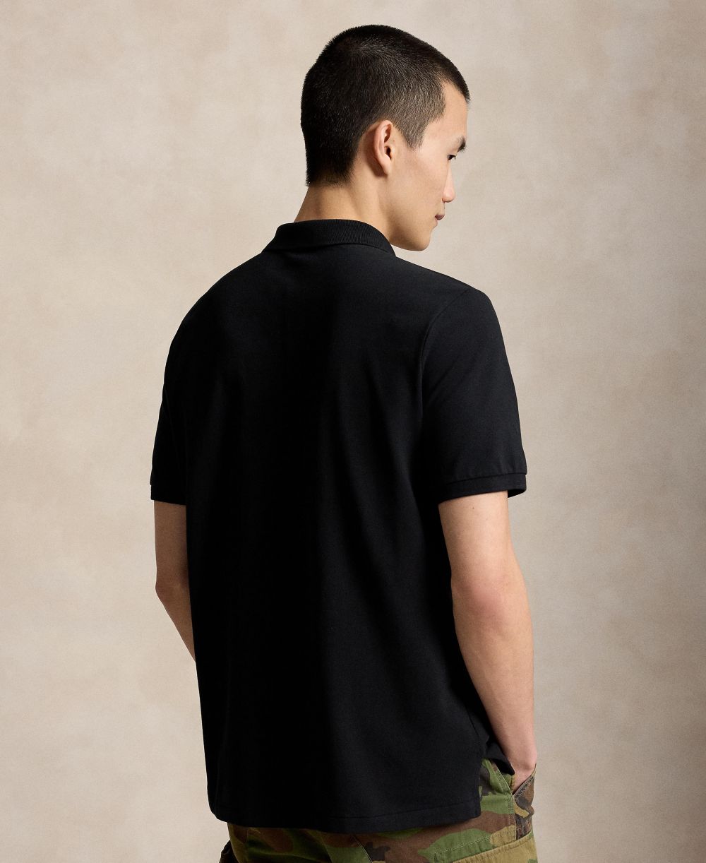 Men's Classic-Fit Stretch Mesh Polo Shirt
