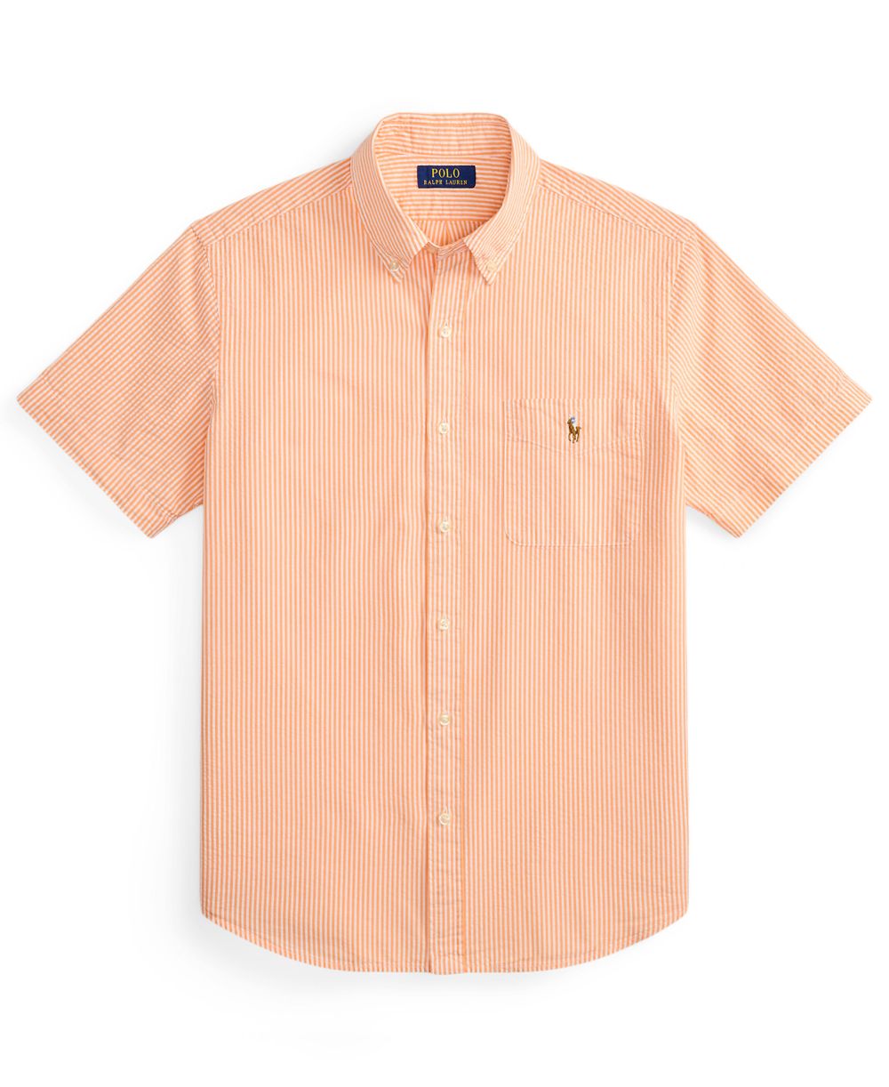 Men's RL Prepster Classic-Fit Seersucker Shirt