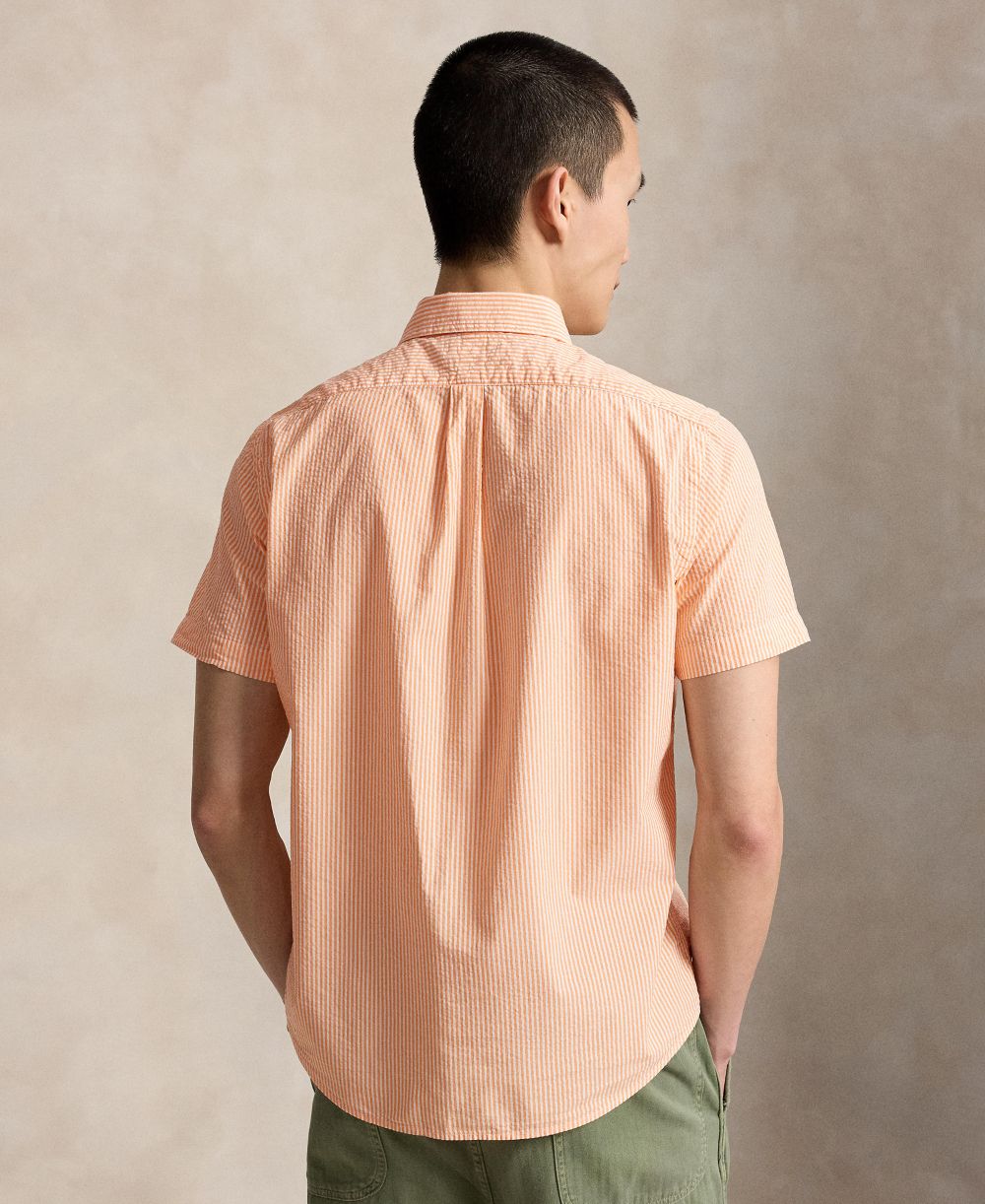Men's RL Prepster Classic-Fit Seersucker Shirt