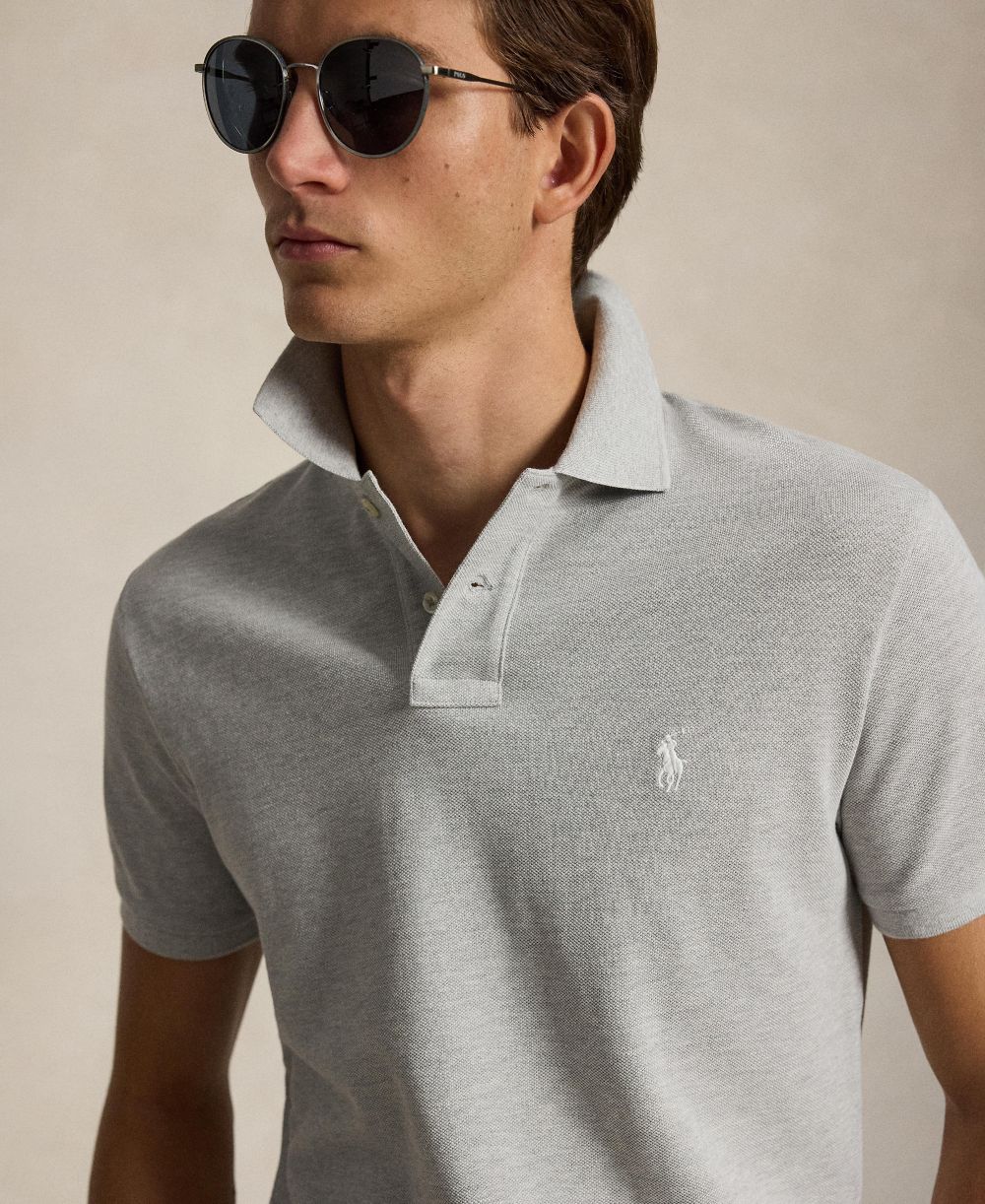 Men's Classic-Fit Mesh Polo Shirt