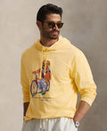 Men's Big & Tall Polo Bear Jersey Hooded T-Shirt