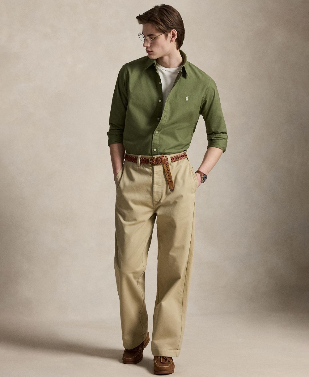 Men's Garment-Dyed Oxford Shirt