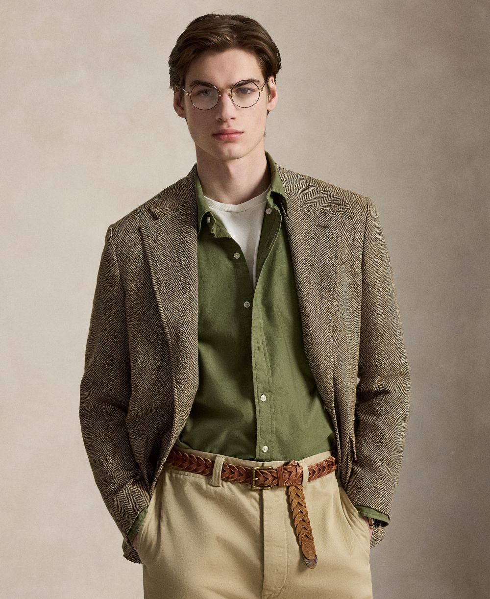 Men's Garment-Dyed Oxford Shirt