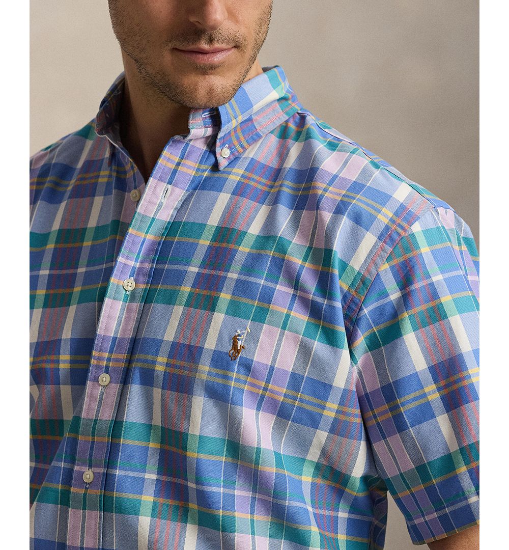 Men's Big & Tall Plaid Oxford Shirt