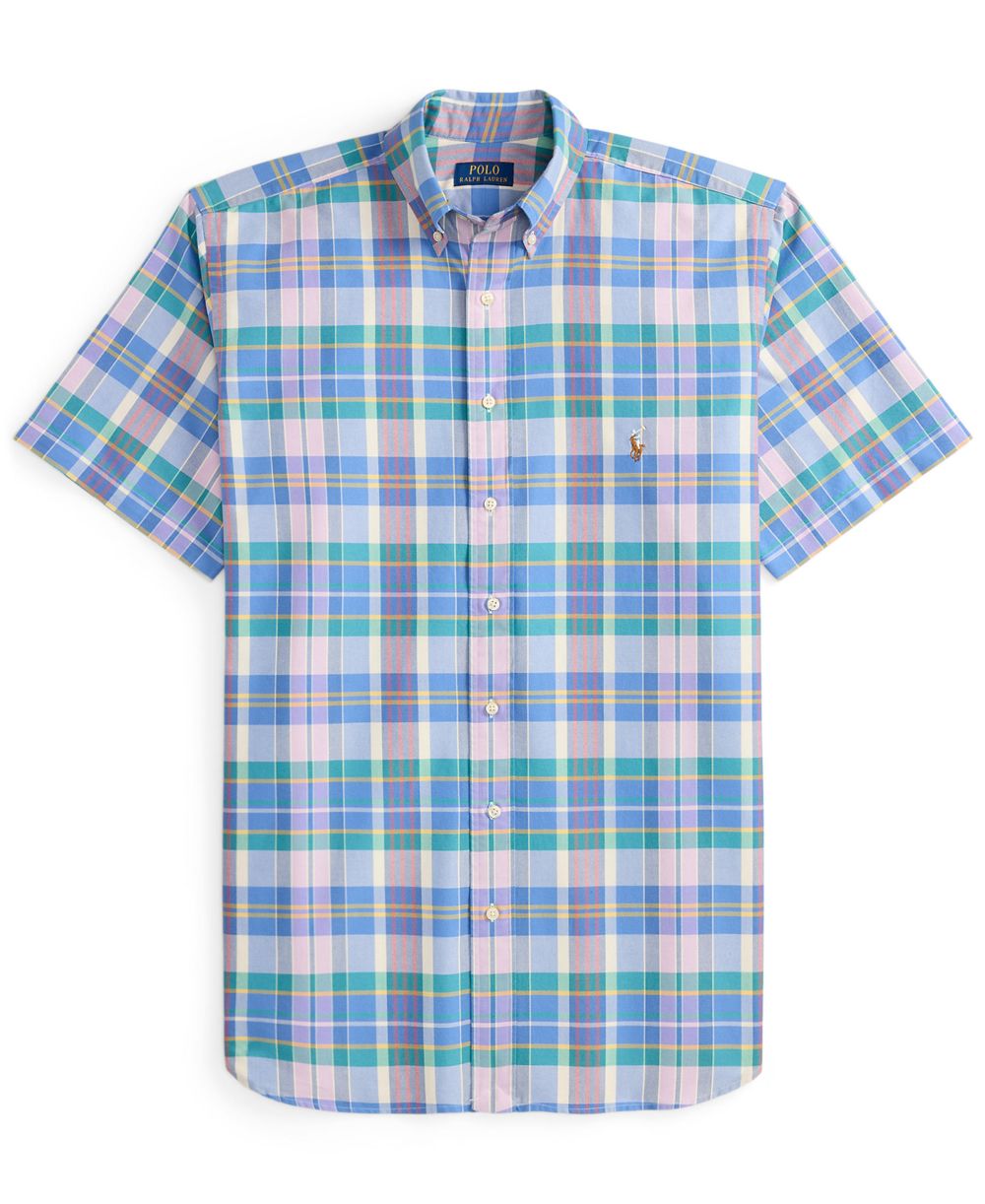 Men's Big & Tall Plaid Oxford Shirt