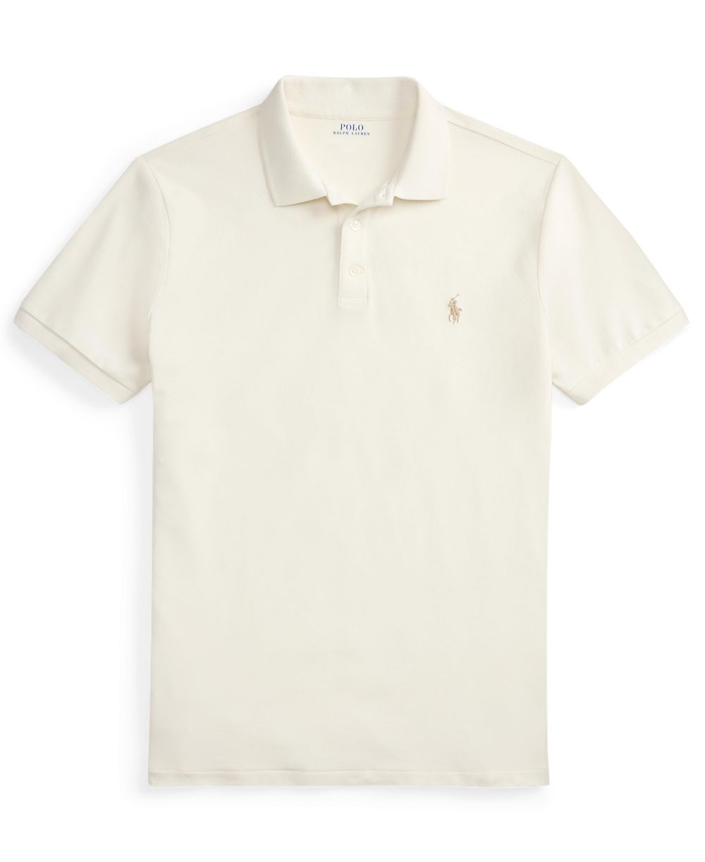 Men's Classic-Fit Stretch Mesh Polo Shirt