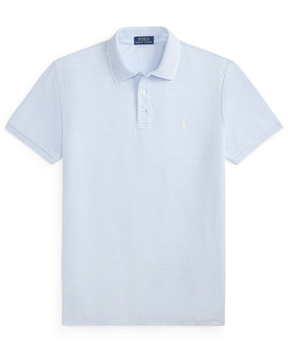 Men's Classic-Fit Stretch Oxford Mesh Polo Shirt