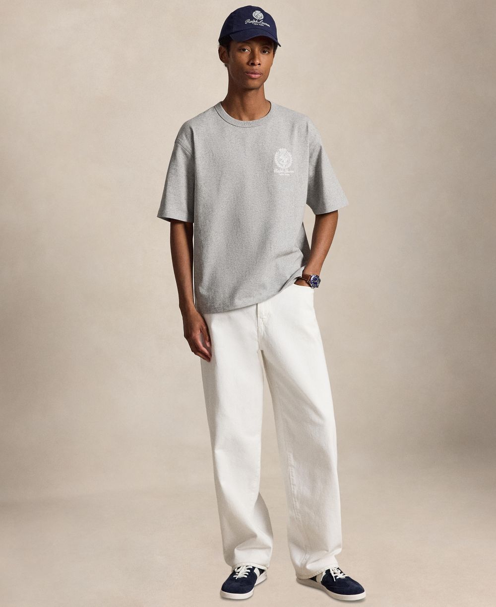 Men's Jersey Graphic Relaxed-Fit T-Shirt
