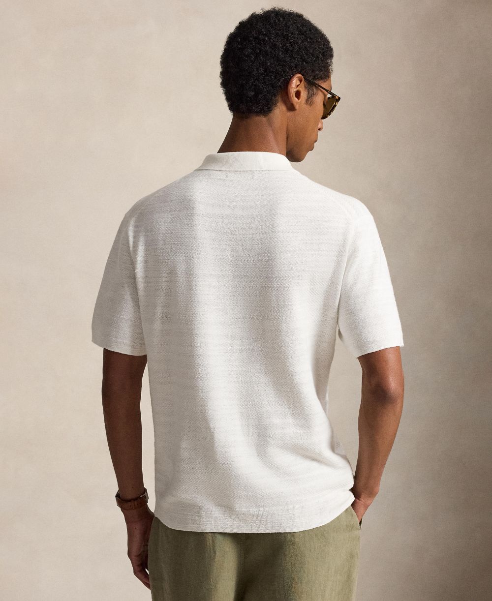 Men's Cotton-Linen Cardigan Shirt