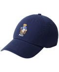 Men's Bear Embroidered Twill Ball Cap