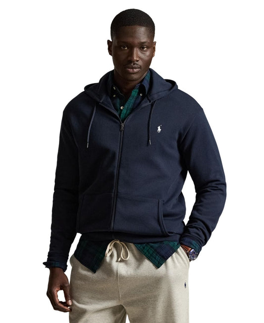 Men's Big & Tall Double-Knit Full-Zip Hoodie