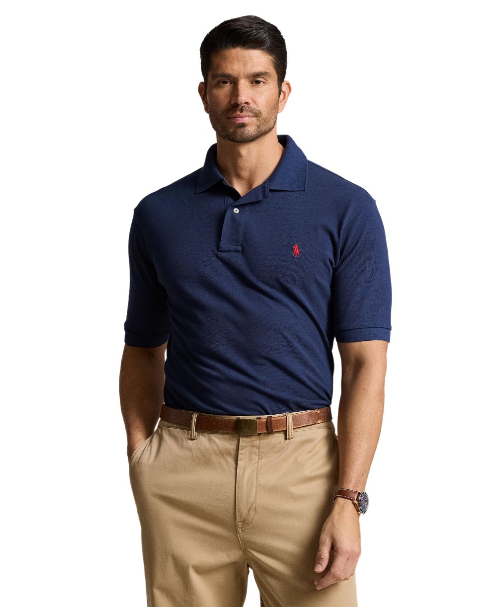 Men's Big & Tall Cotton Short-Sleeve Polo Shirt