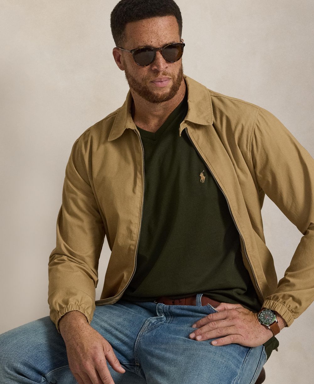 Men's Big & Tall V-Neck T-Shirt