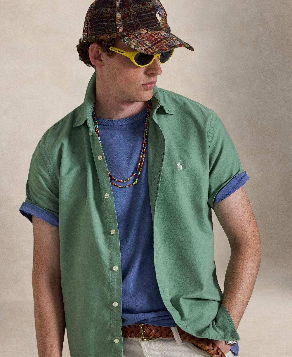 Men's Garment-Dyed Oxford Shirt