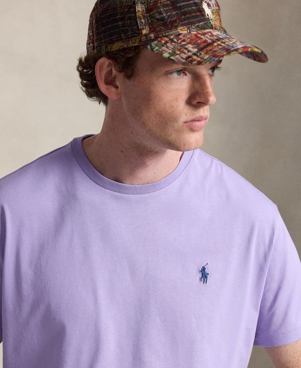 Men's Embroidered Pony Classic-Fit T-Shirt