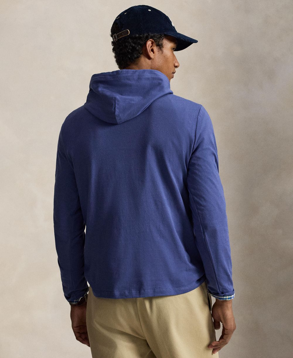 Men's Polo Bear Jersey Hooded Sweatshirt