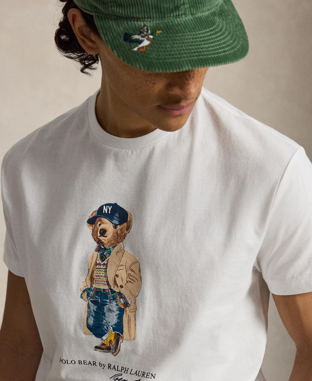 Men's Classic-Fit Polo Bear T-Shirt